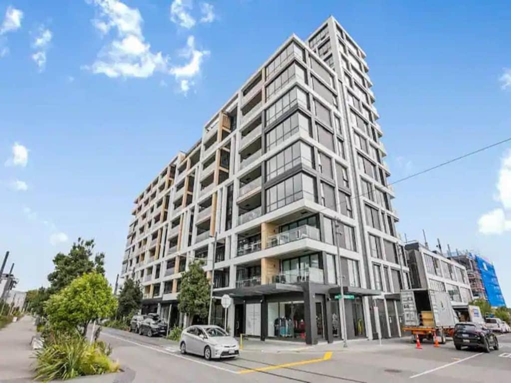 Sleek Modern Studio With Balcony Auckland Kültér fotó