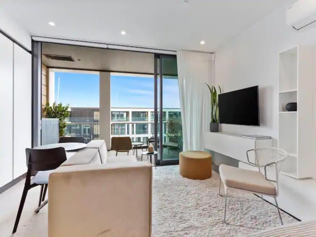 Sleek Modern Studio With Balcony Auckland Kültér fotó